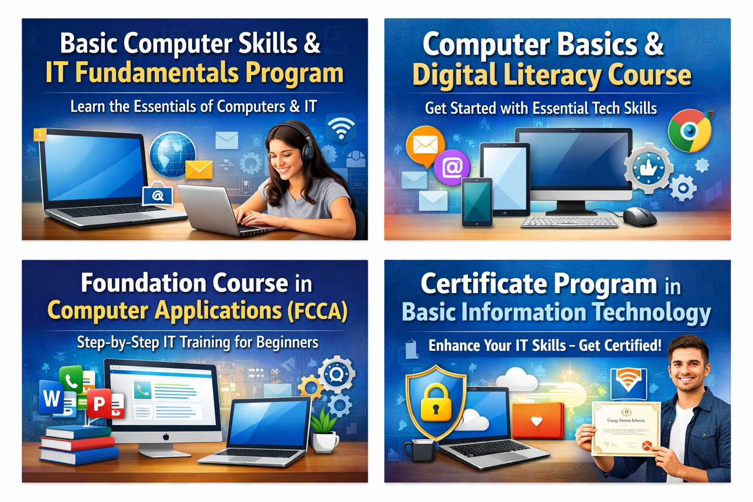 Basic Computer Skills & IT Fundamentals Program